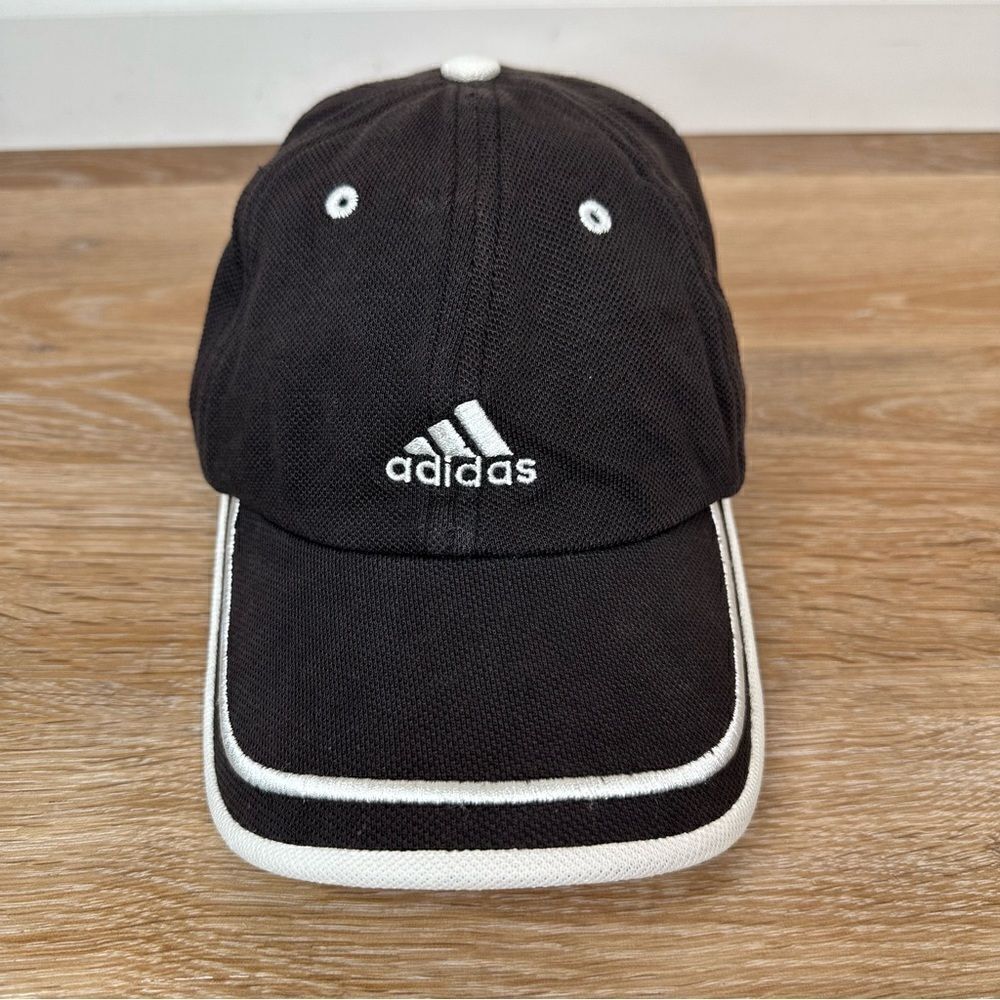 Adidas Vintage 100% Cotton Embroidered Logo Adjustable Hat